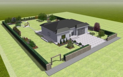 projekt zagospodarowania terenu Mazury