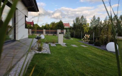 trawnik z rolki Giżycko