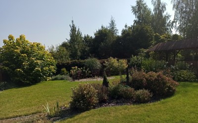 budowa ogrodów Mazury