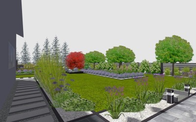 Nowoczesne ogrody Giżycko