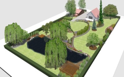 zakładanie ogrodów Węgorzewo