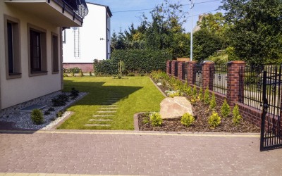 Budowa ogrodów Giżycko